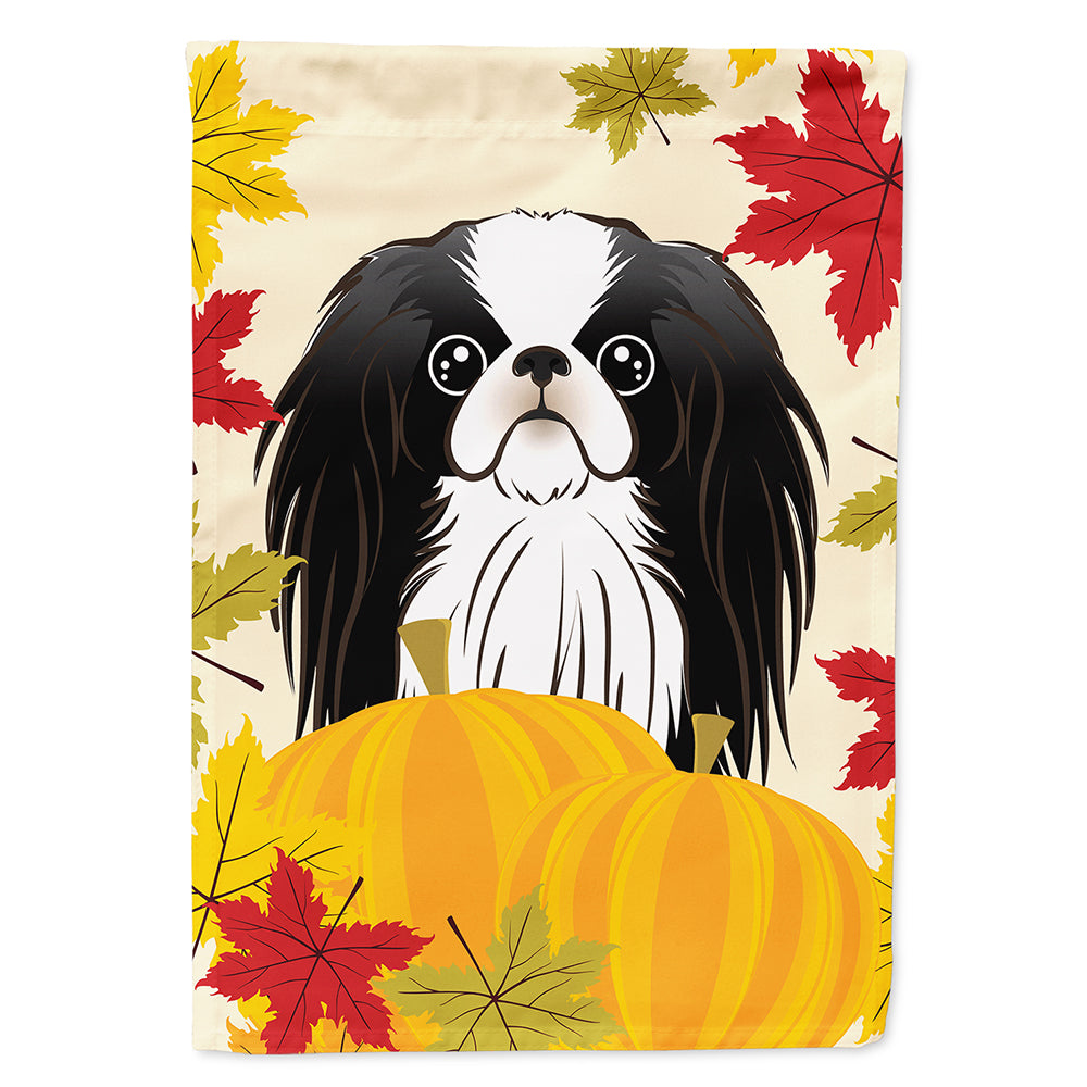 Japanese Chin Thanksgiving Flag Canvas House Size BB2036CHF  the-store.com.