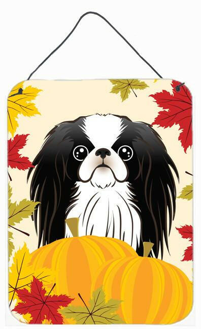 Japanese Chin Thanksgiving Wall or Door Hanging Prints BB2036DS1216 by Caroline's Treasures