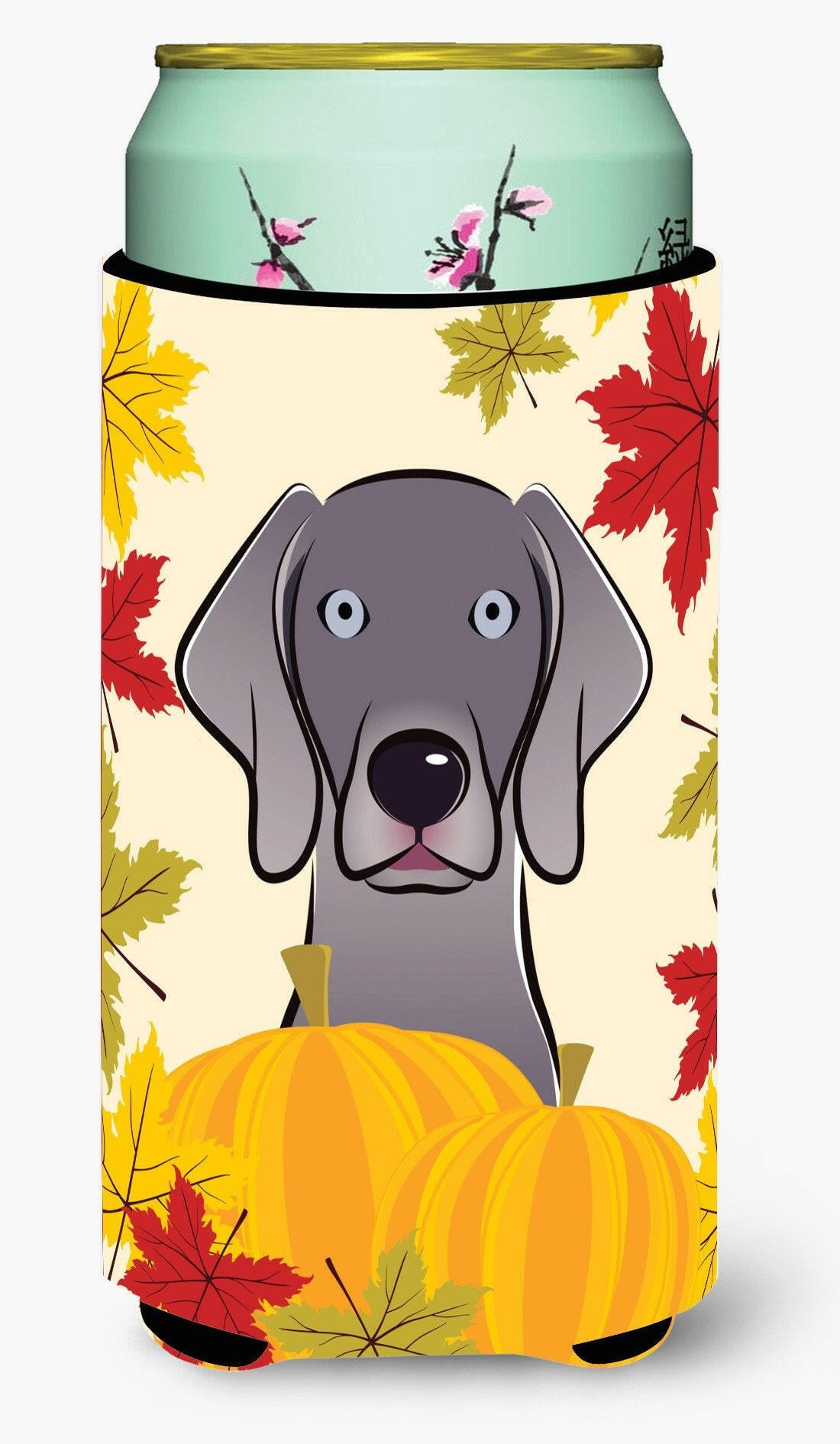 Weimaraner Thanksgiving Tall Boy Beverage Insulator  Hugger BB2037TBC by Caroline's Treasures