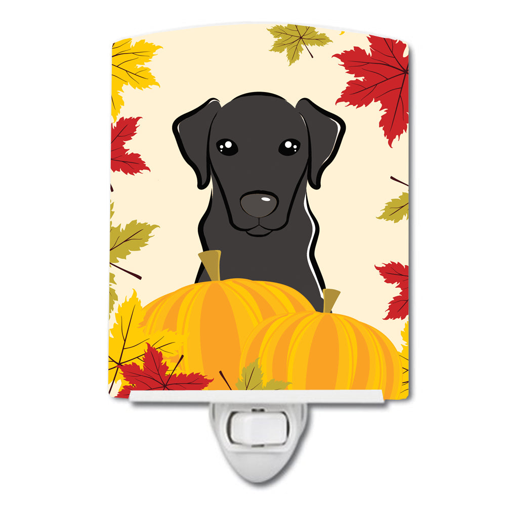 Black Labrador Thanksgiving Ceramic Night Light BB2041CNL - the-store.com