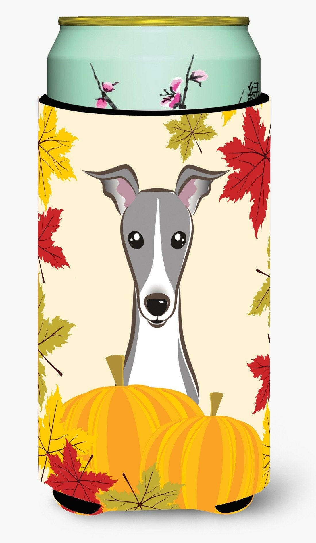 Italian Greyhound Thanksgiving Tall Boy Beverage Insulator  Hugger BB2042TBC by Caroline&#39;s Treasures