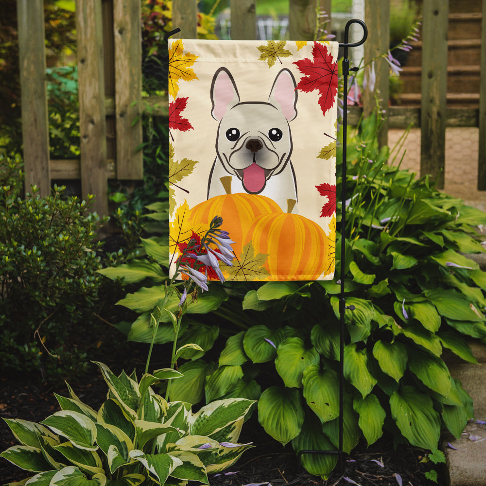 French Bulldog Thanksgiving Flag Garden Size BB2044GF.