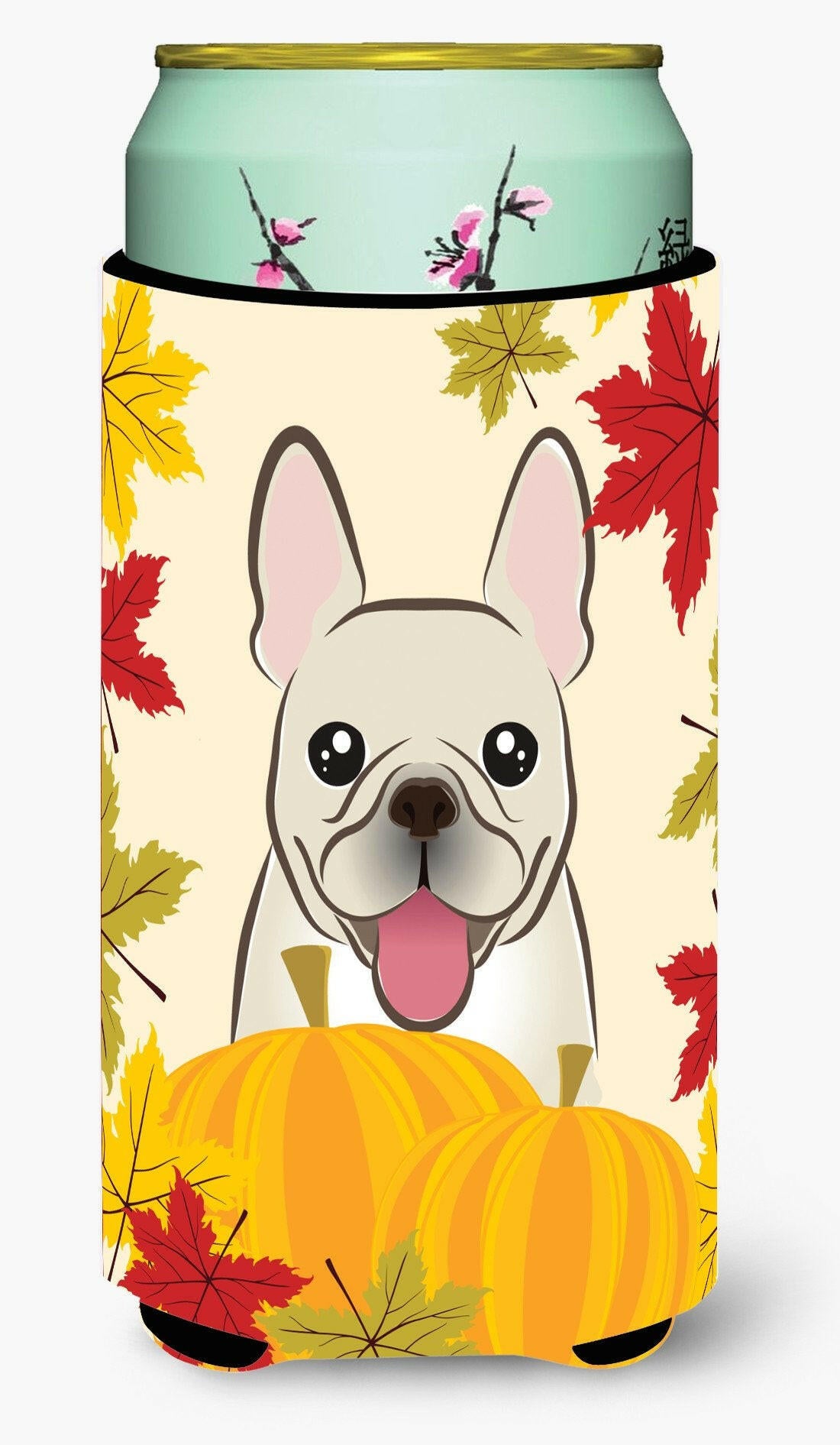 French Bulldog Thanksgiving Tall Boy Beverage Insulator  Hugger BB2044TBC by Caroline's Treasures