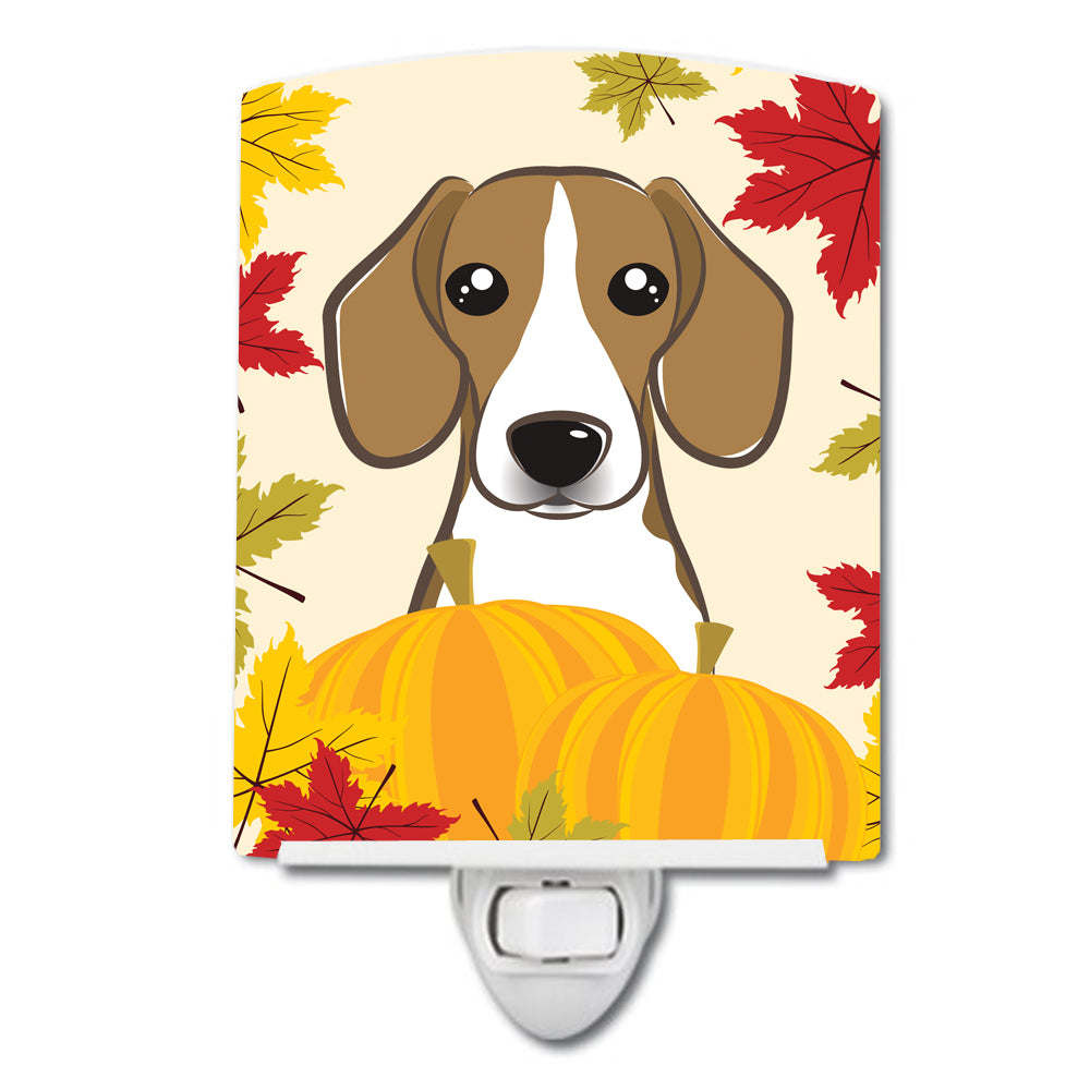 Beagle Thanksgiving Ceramic Night Light BB2045CNL - the-store.com