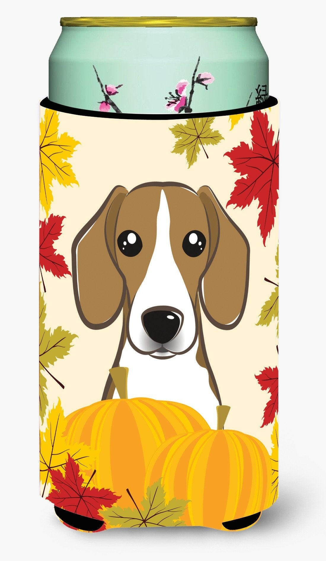 Beagle Thanksgiving Tall Boy Beverage Insulator  Hugger BB2045TBC by Caroline's Treasures