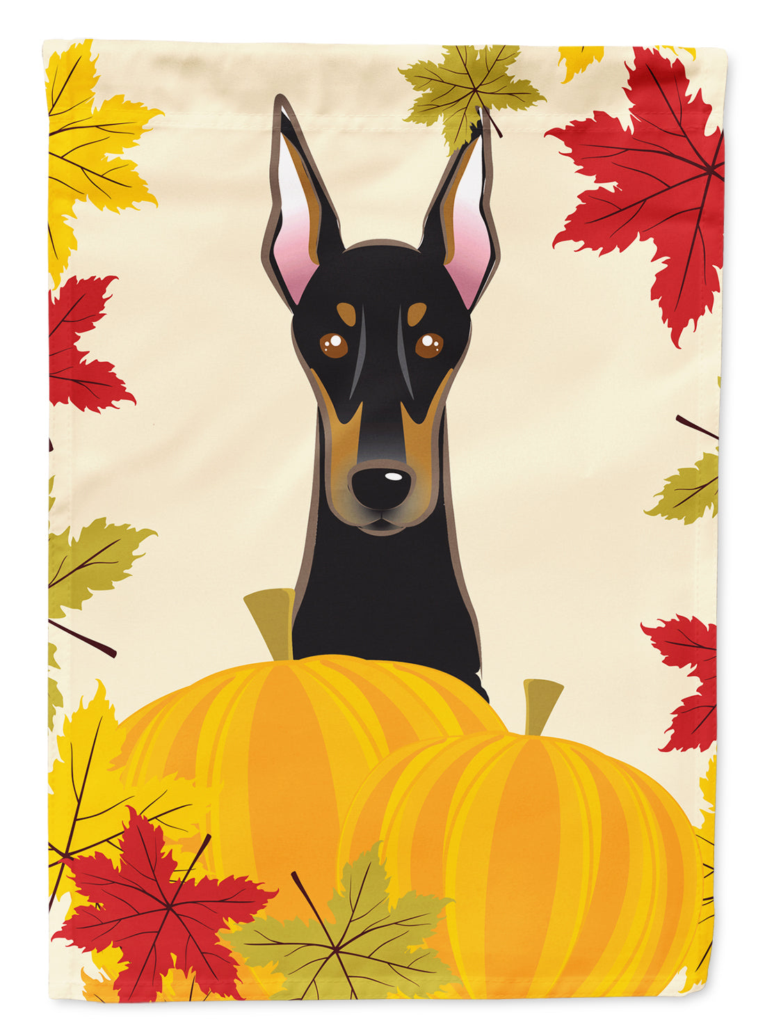 Doberman Thanksgiving Flag Garden Size BB2051GF.