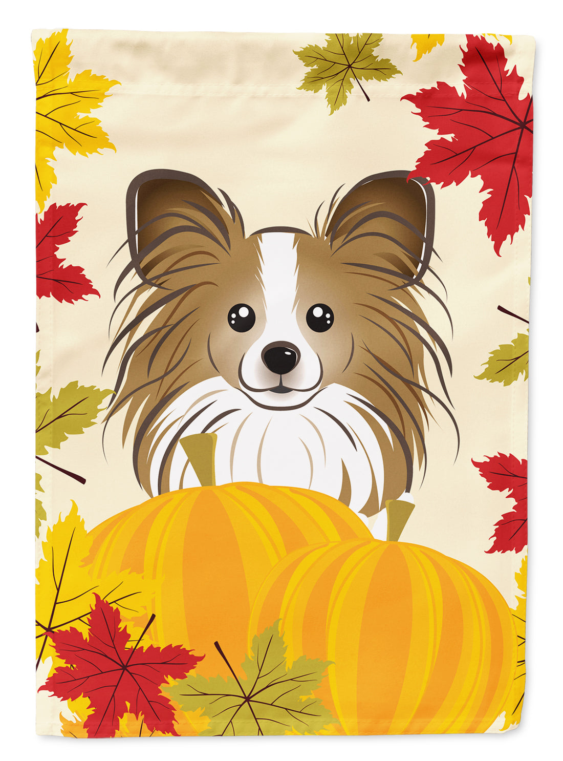 Papillon Thanksgiving Flag Garden Size BB2054GF.