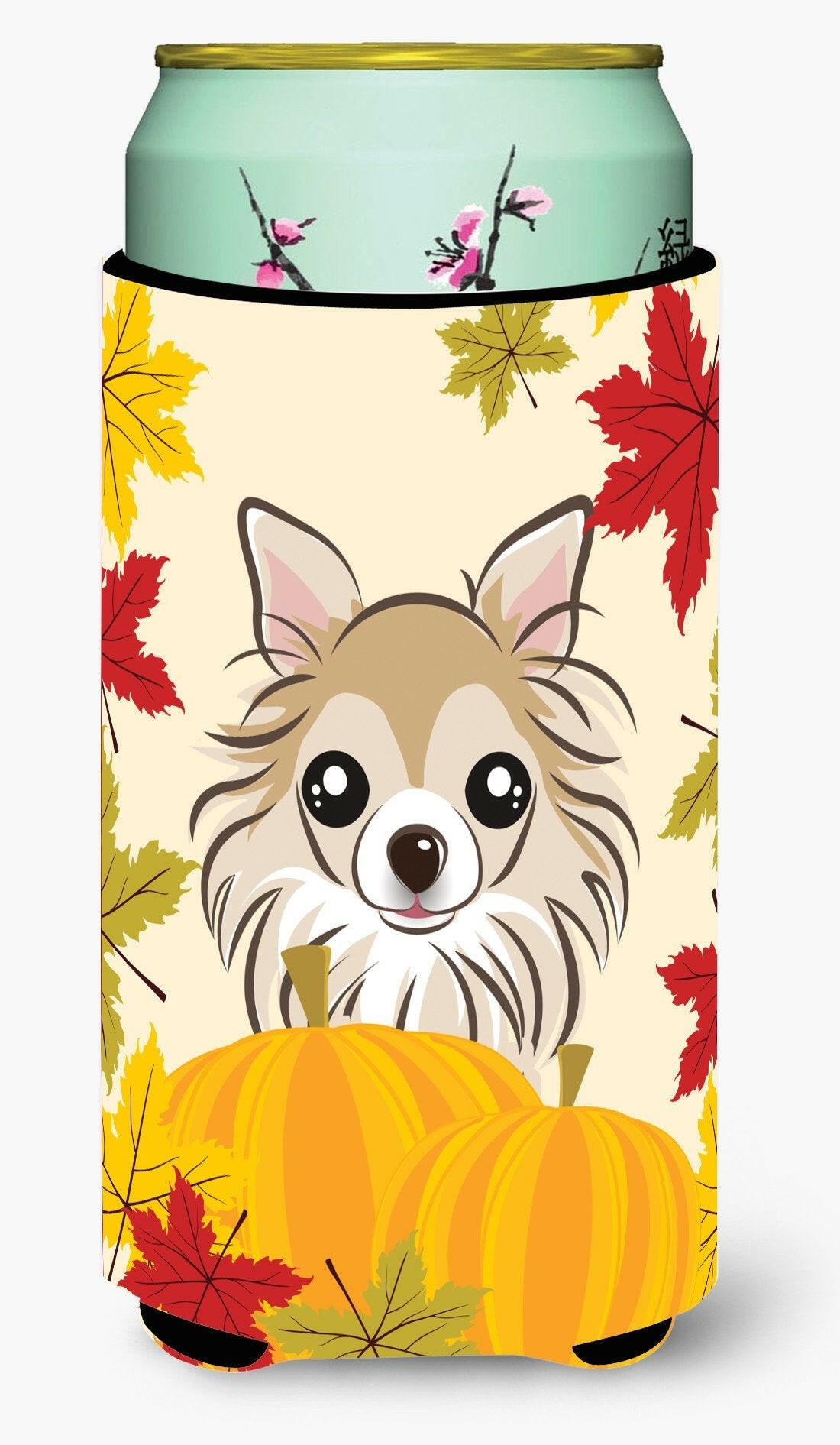 Chihuahua Thanksgiving Tall Boy Beverage Insulator  Hugger BB2057TBC by Caroline's Treasures