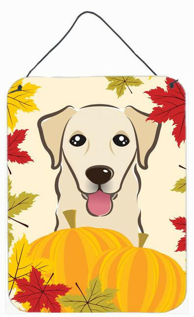 Golden Retriever Thanksgiving Wall or Door Hanging Prints BB2058DS1216 by Caroline's Treasures