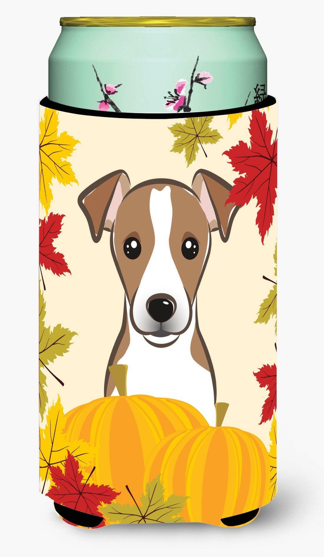 Jack Russell Terrier Thanksgiving Tall Boy Beverage Insulator  Hugger BB2066TBC by Caroline's Treasures