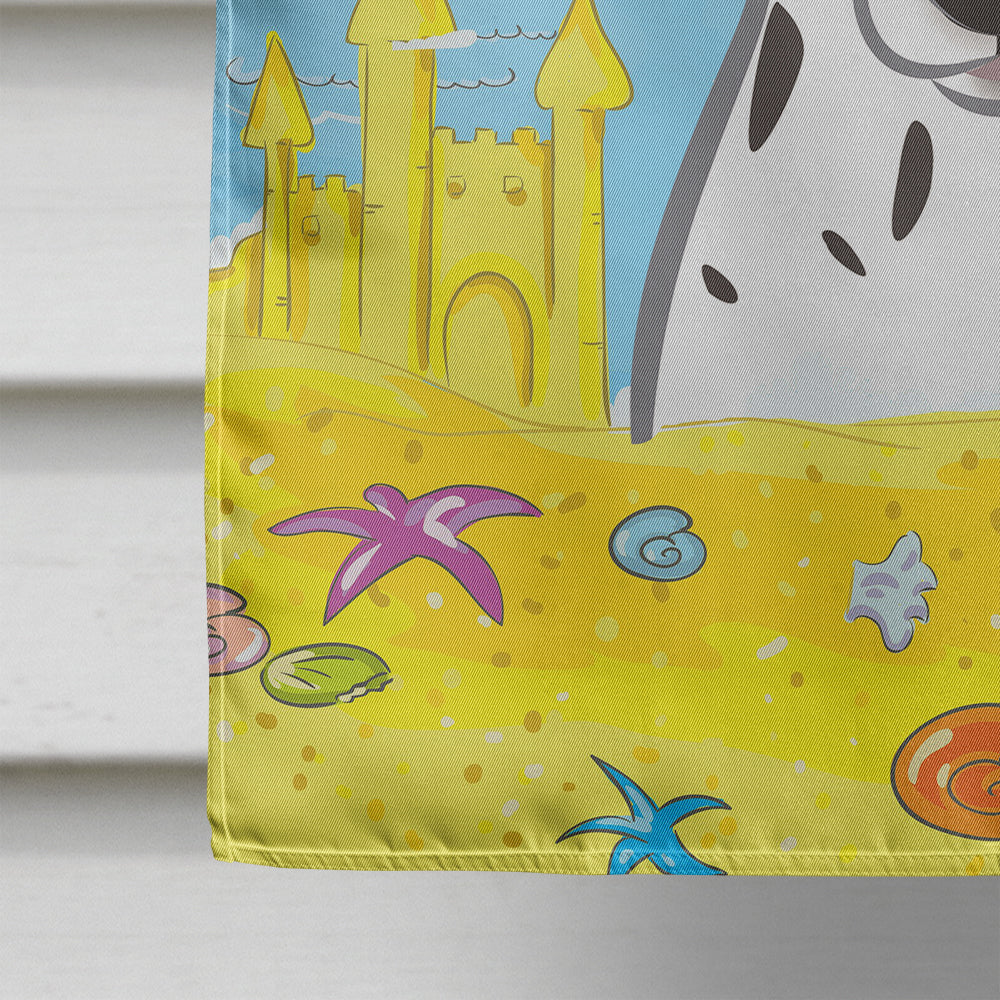 Dalmatian Summer Beach Flag Canvas House Size BB2078CHF  the-store.com.