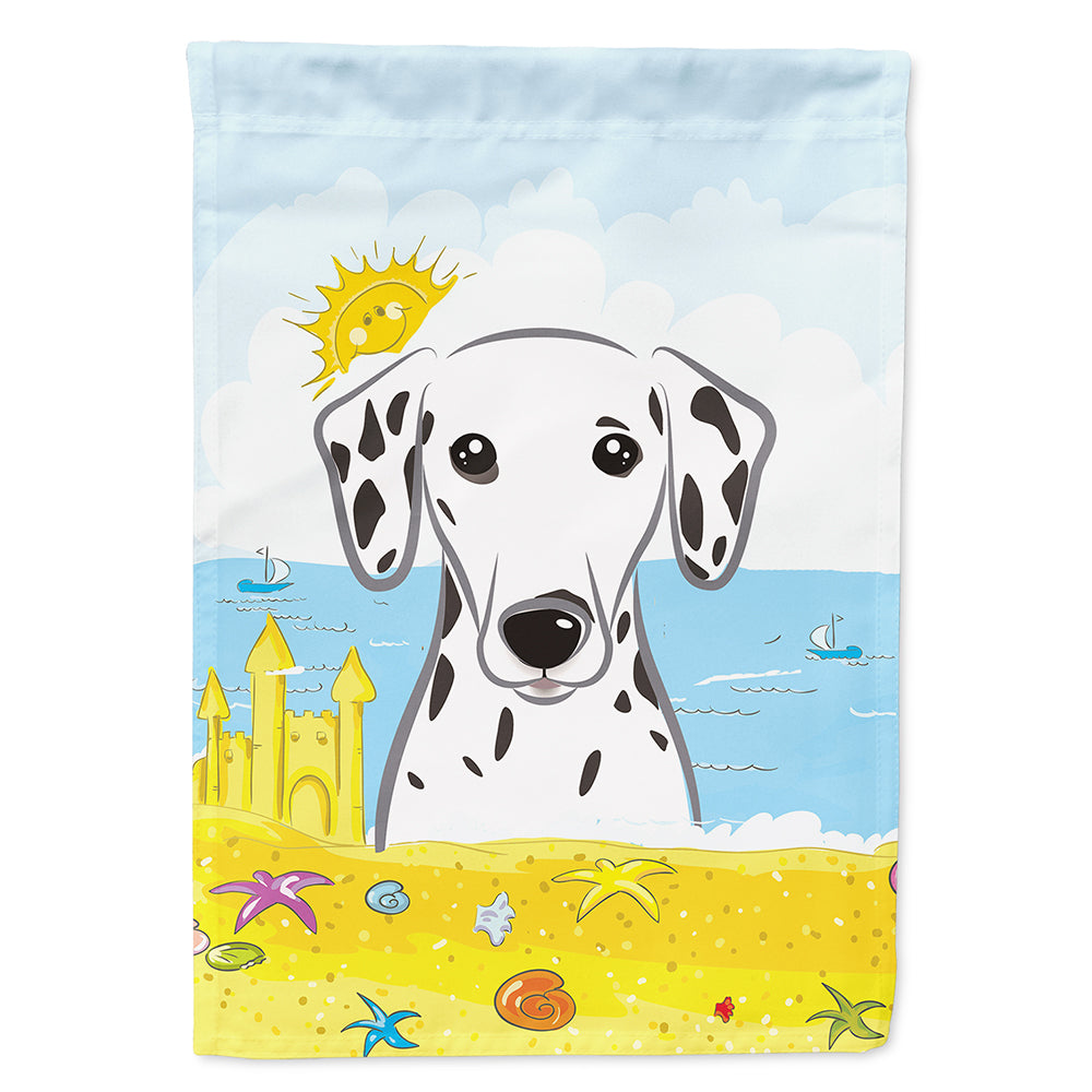 Dalmatian Summer Beach Flag Canvas House Size BB2078CHF  the-store.com.