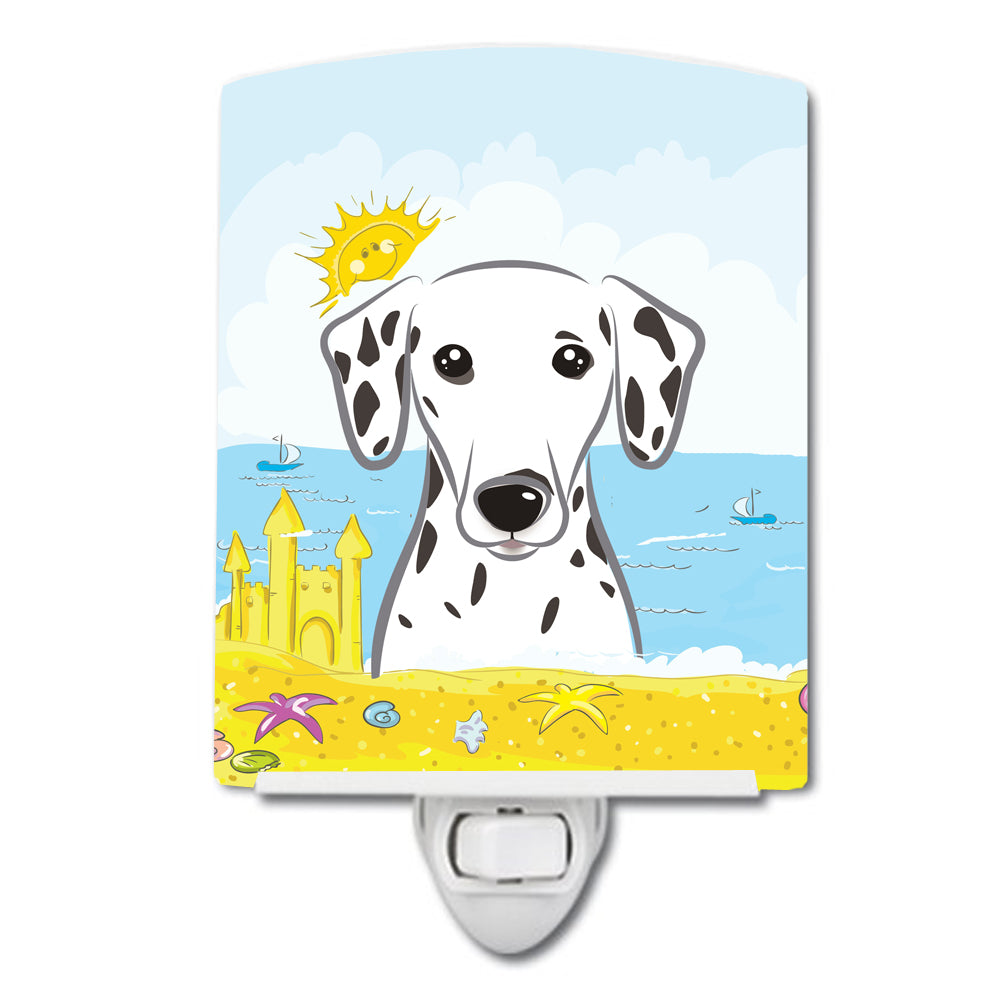 Dalmatian Summer Beach Ceramic Night Light BB2078CNL - the-store.com