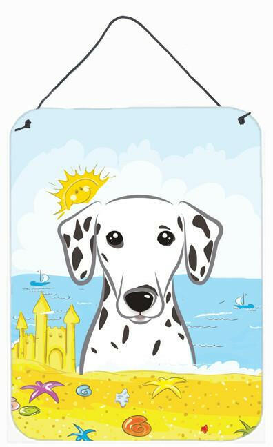 Dalmatian Summer Beach Wall or Door Hanging Prints BB2078DS1216 by Caroline's Treasures