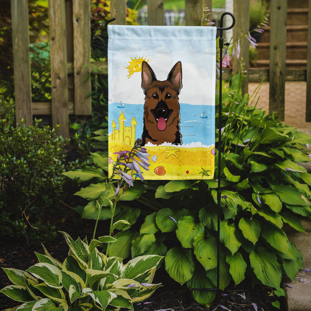 German Shepherd Summer Beach Flag Garden Size BB2079GF.