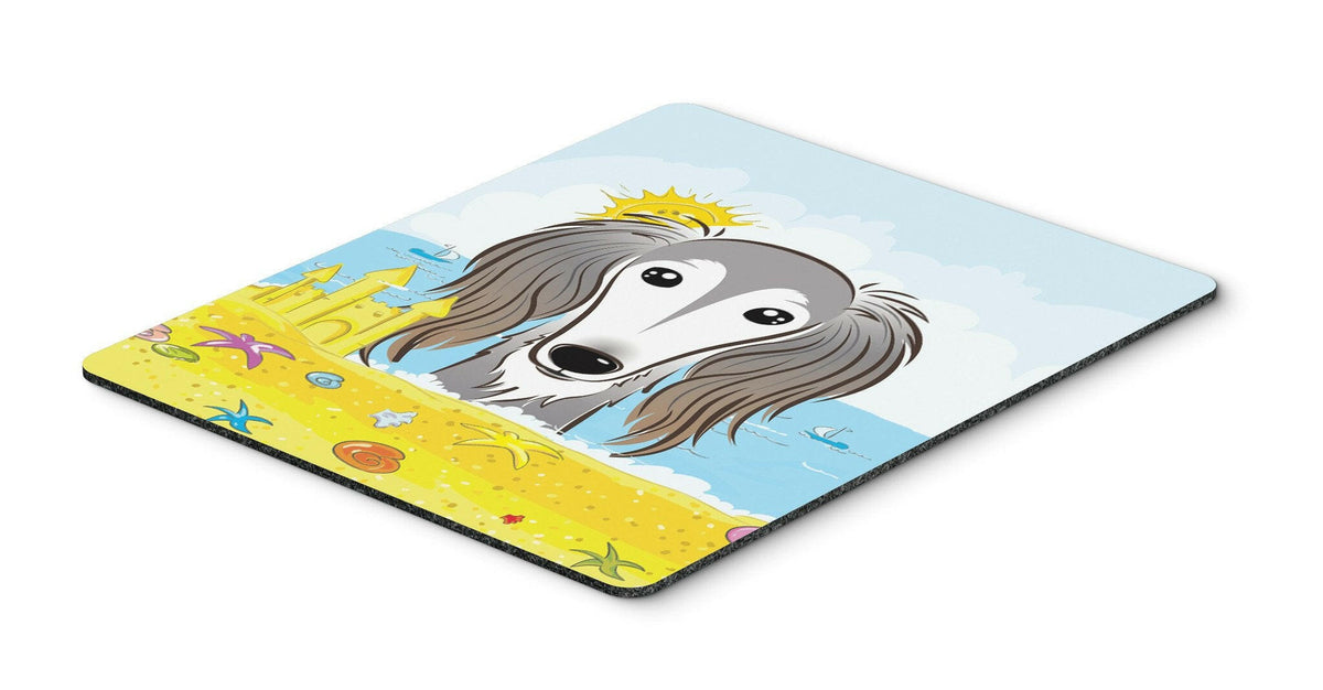 Saluki Summer Beach Mouse Pad, Hot Pad or Trivet BB2097MP by Caroline&#39;s Treasures