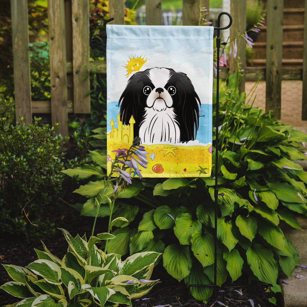 Japanese Chin Summer Beach Flag Garden Size BB2098GF.