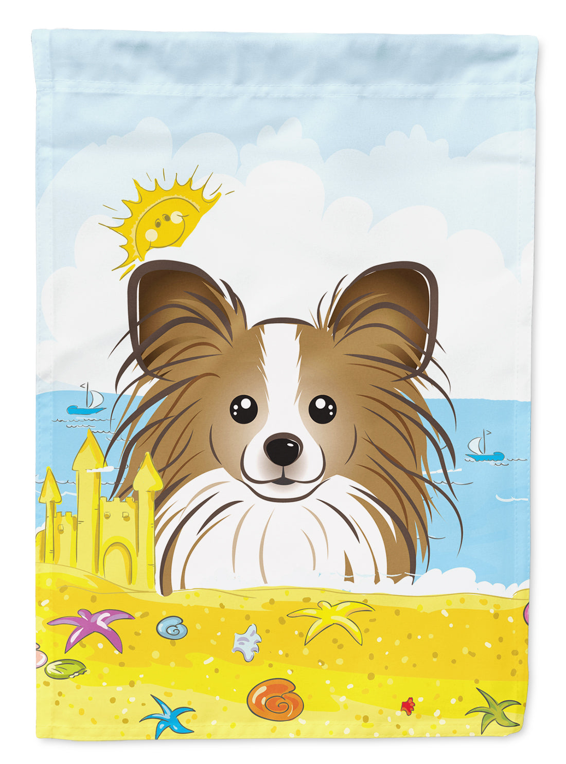 Papillon Summer Beach Flag Garden Size BB2116GF.