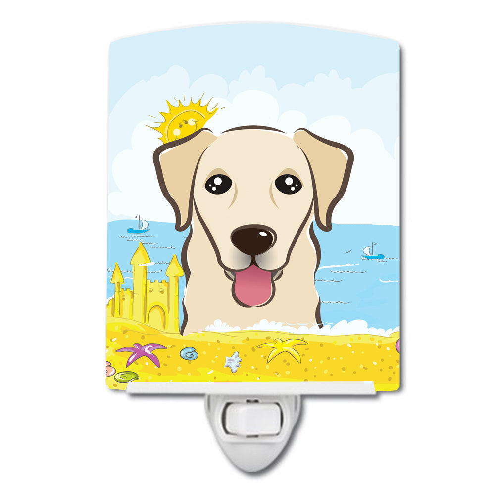 Golden Retriever Summer Beach Ceramic Night Light BB2120CNL - the-store.com