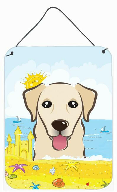 Golden Retriever Summer Beach Wall or Door Hanging Prints BB2120DS1216 by Caroline&#39;s Treasures