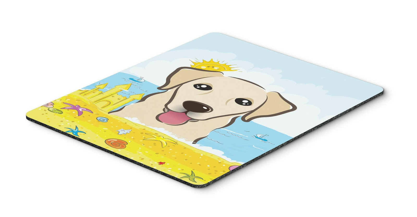 Golden Retriever Summer Beach Mouse Pad, Hot Pad or Trivet BB2120MP by Caroline's Treasures