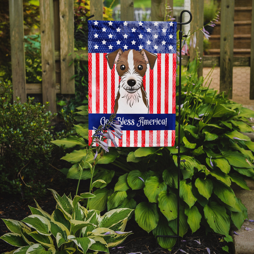 Jack Russell Terrier Flag Garden Size BB2132GF.