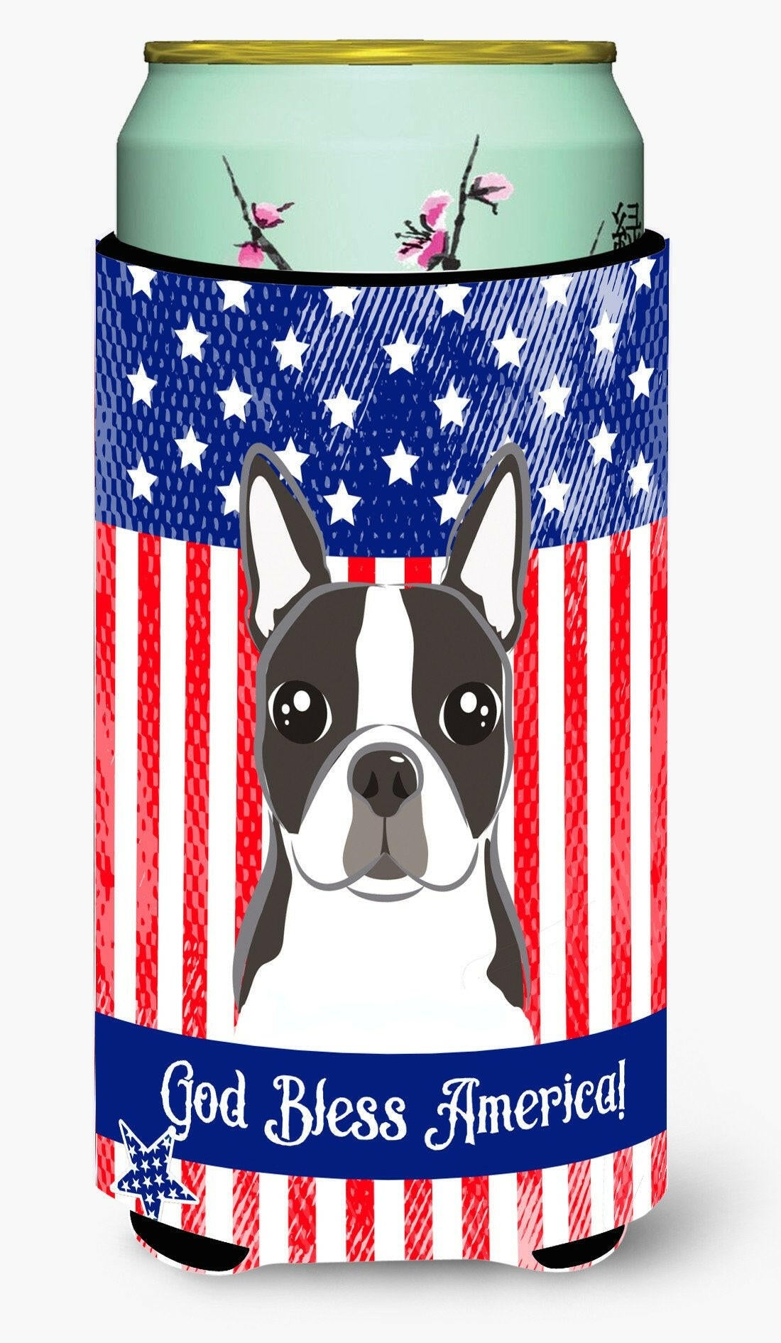 Boston Terrier Tall Boy Beverage Insulator  Hugger BB2133TBC by Caroline&#39;s Treasures