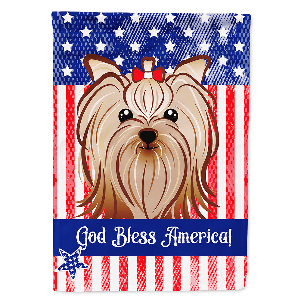 Yorkie Yorkshire Terrier Flag Canvas House Size BB2134CHF  the-store.com.