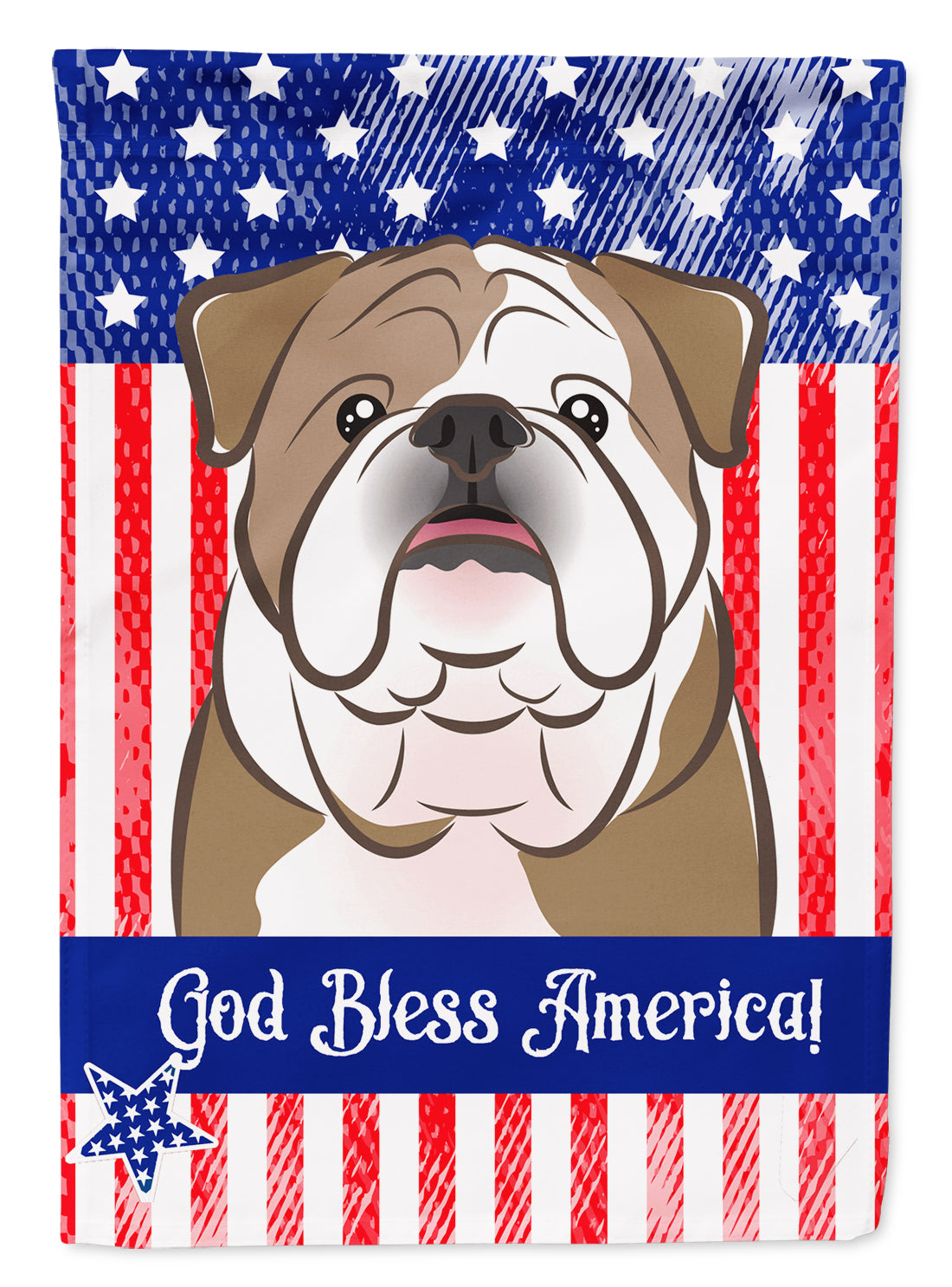 English Bulldog  Flag Garden Size BB2149GF.