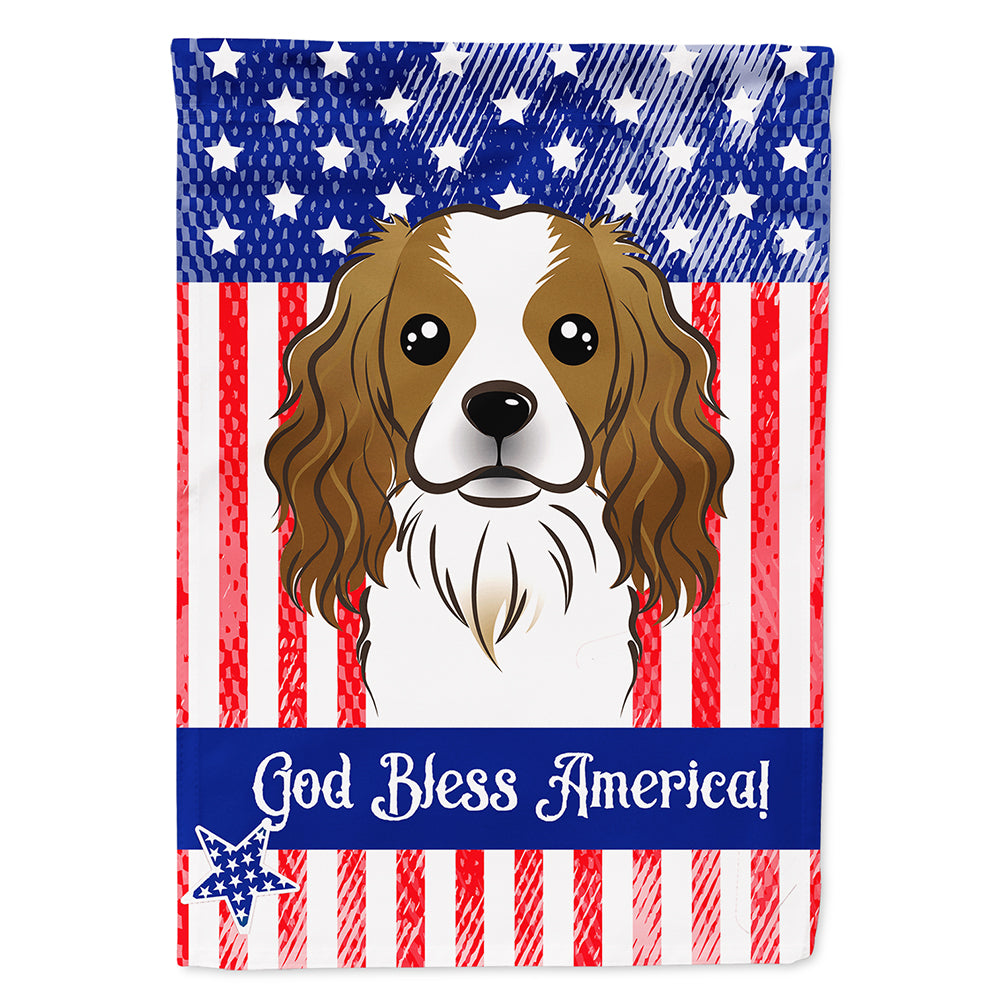 Cavalier Spaniel Flag Canvas House Size BB2154CHF  the-store.com.