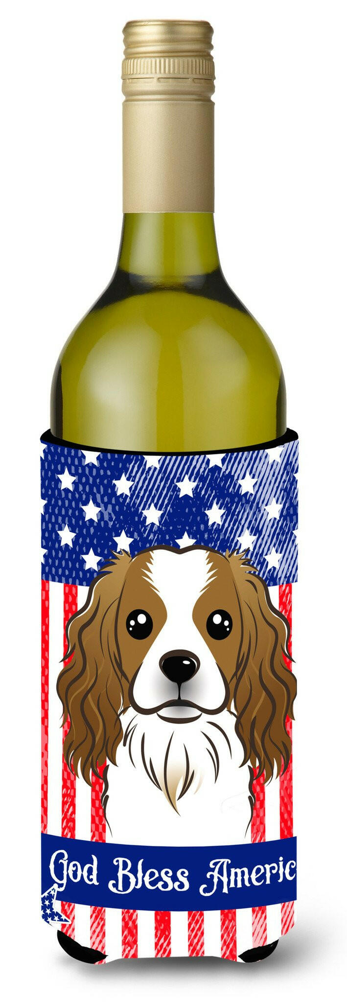 Cavalier Spaniel Wine Bottle Beverage Insulator Hugger BB2154LITERK by Caroline&#39;s Treasures