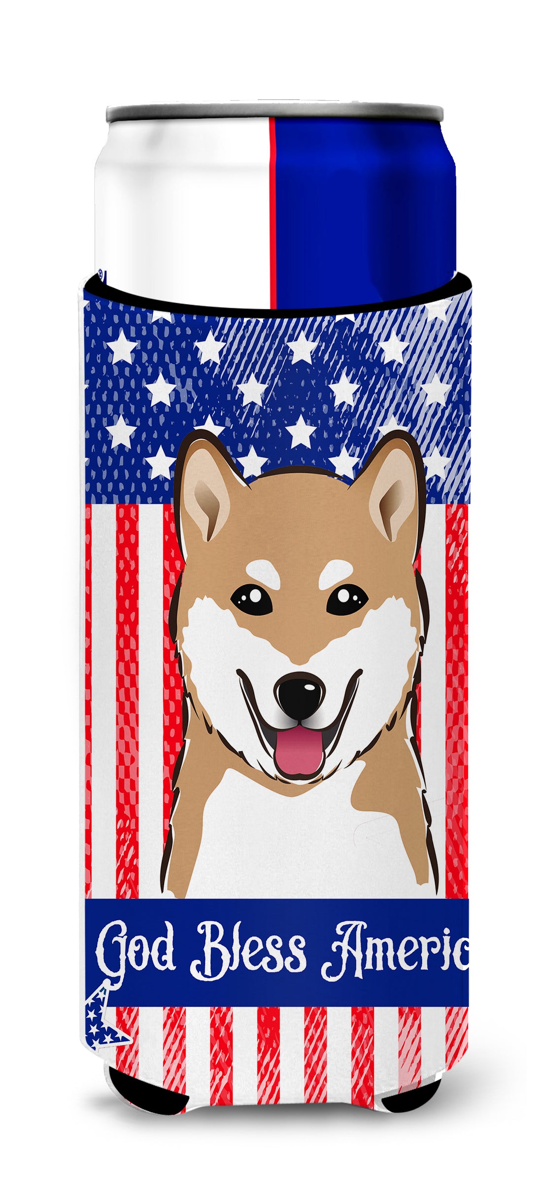 Shiba Inu  Ultra Beverage Insulator for slim cans BB2155MUK  the-store.com.