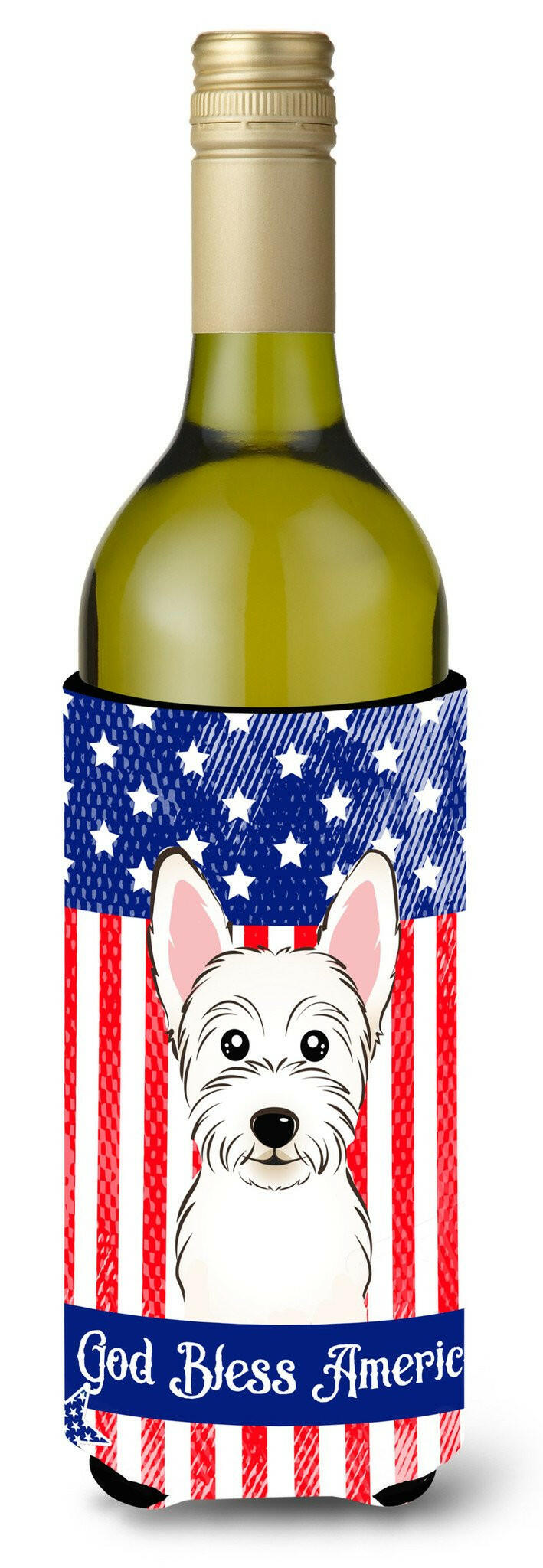 Westie Wine Bottle Beverage Insulator Hugger BB2156LITERK by Caroline's Treasures