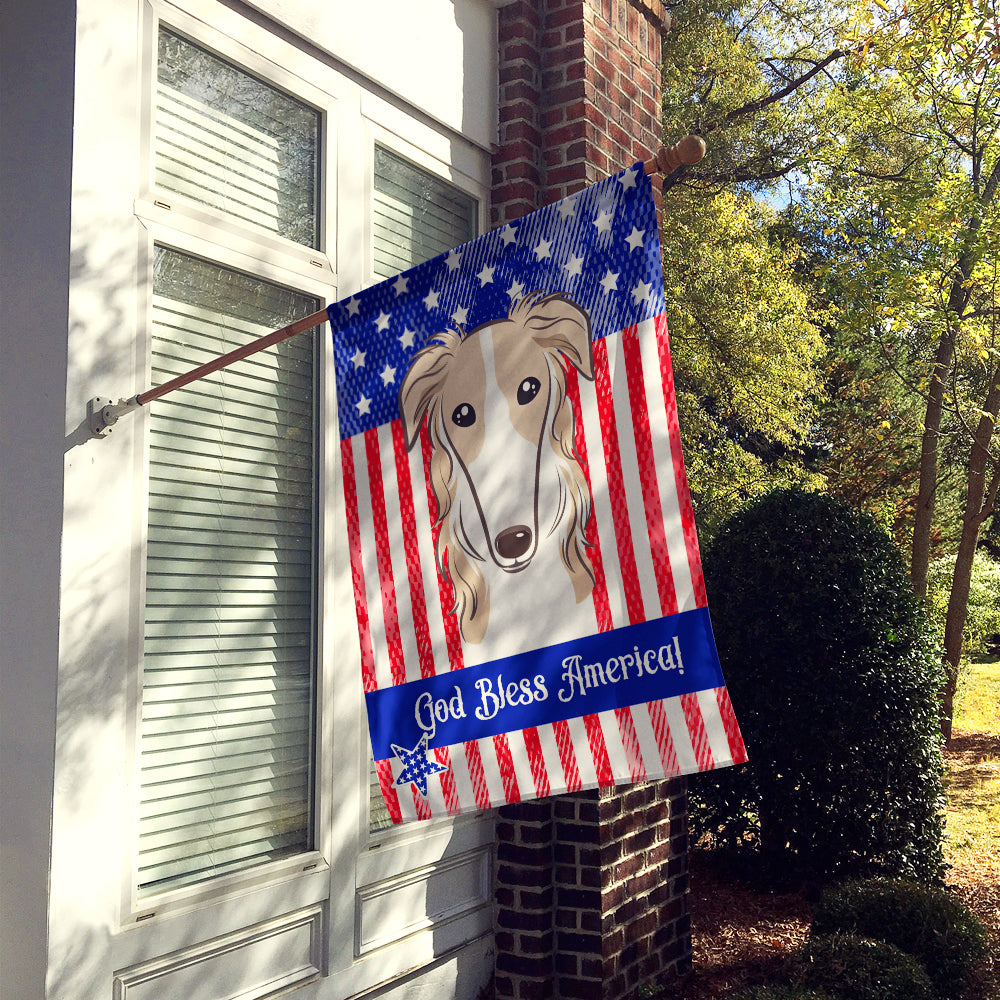 Borzoi Flag Canvas House Size BB2158CHF  the-store.com.