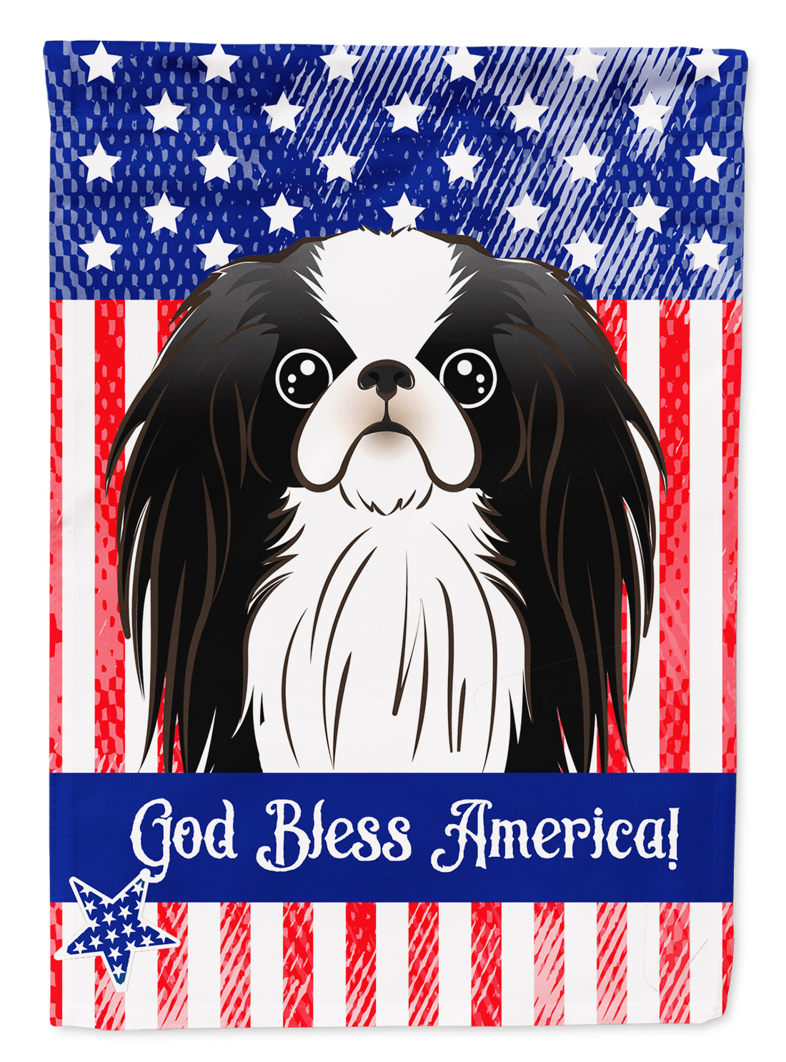 Japanese Chin Flag Garden Size BB2160GF.