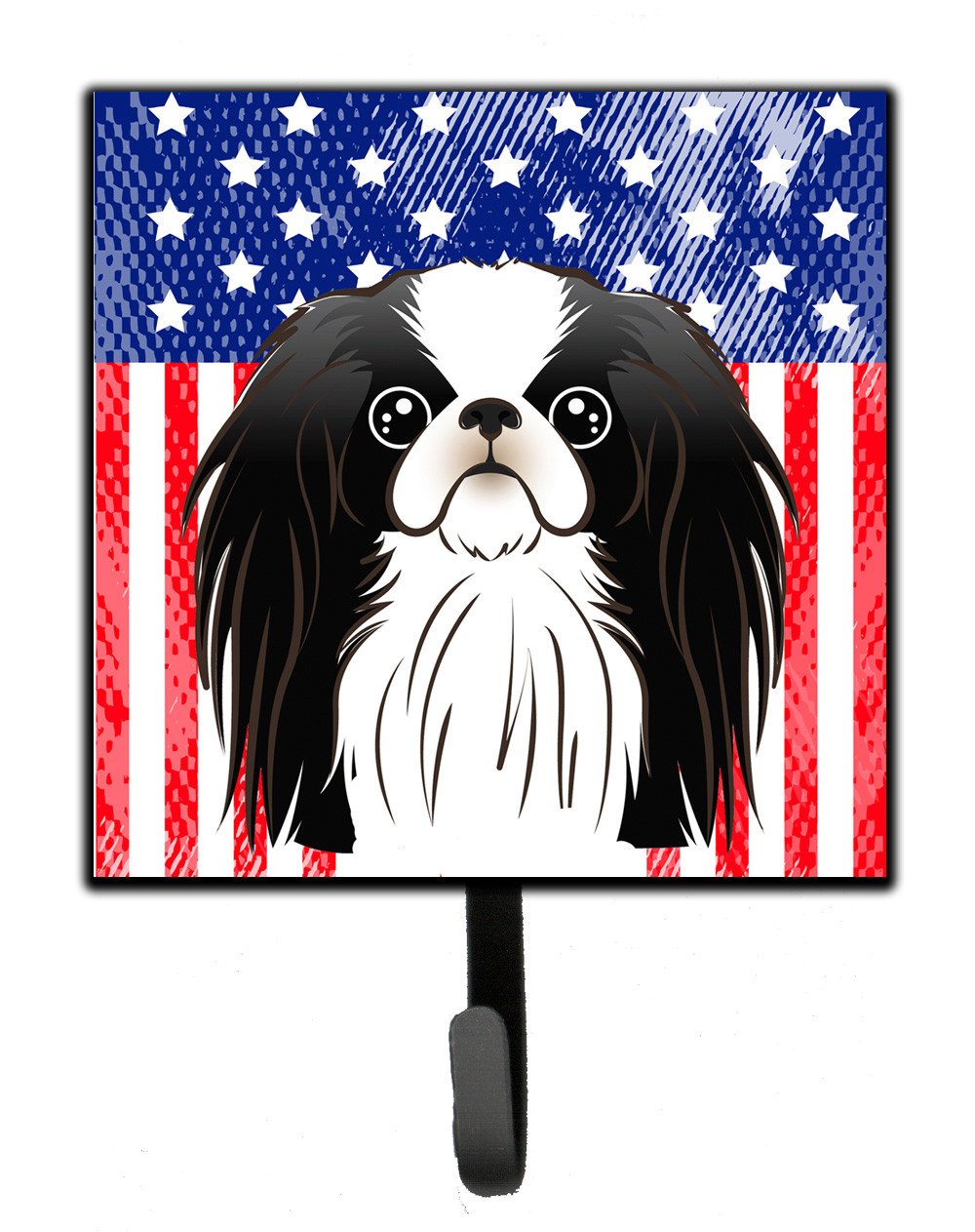 American Flag and Japanese Chin Leash or Key Holder BB2160SH4 by Caroline's Treasures