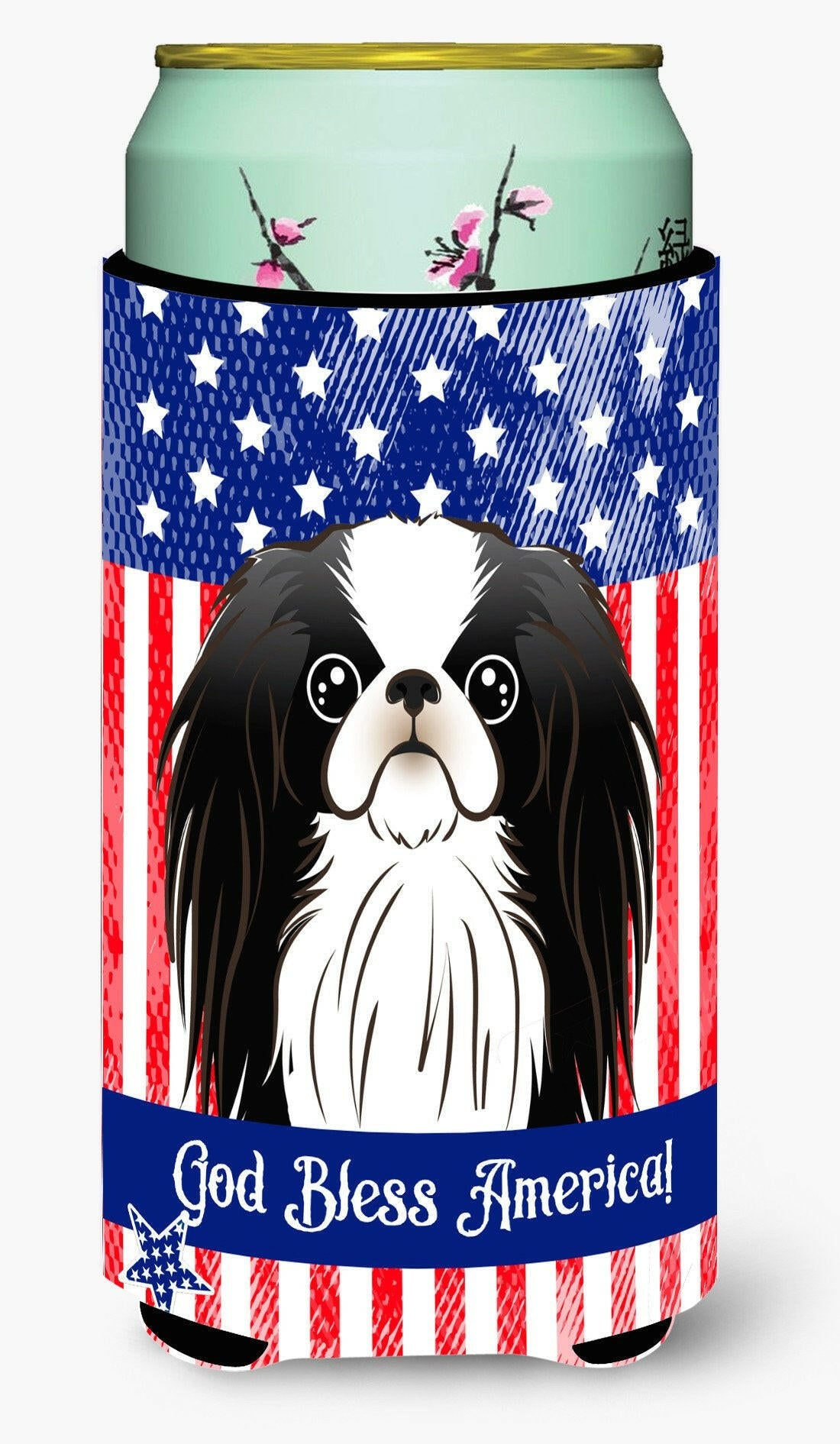 Japanese Chin Tall Boy Beverage Insulator  Hugger BB2160TBC by Caroline's Treasures