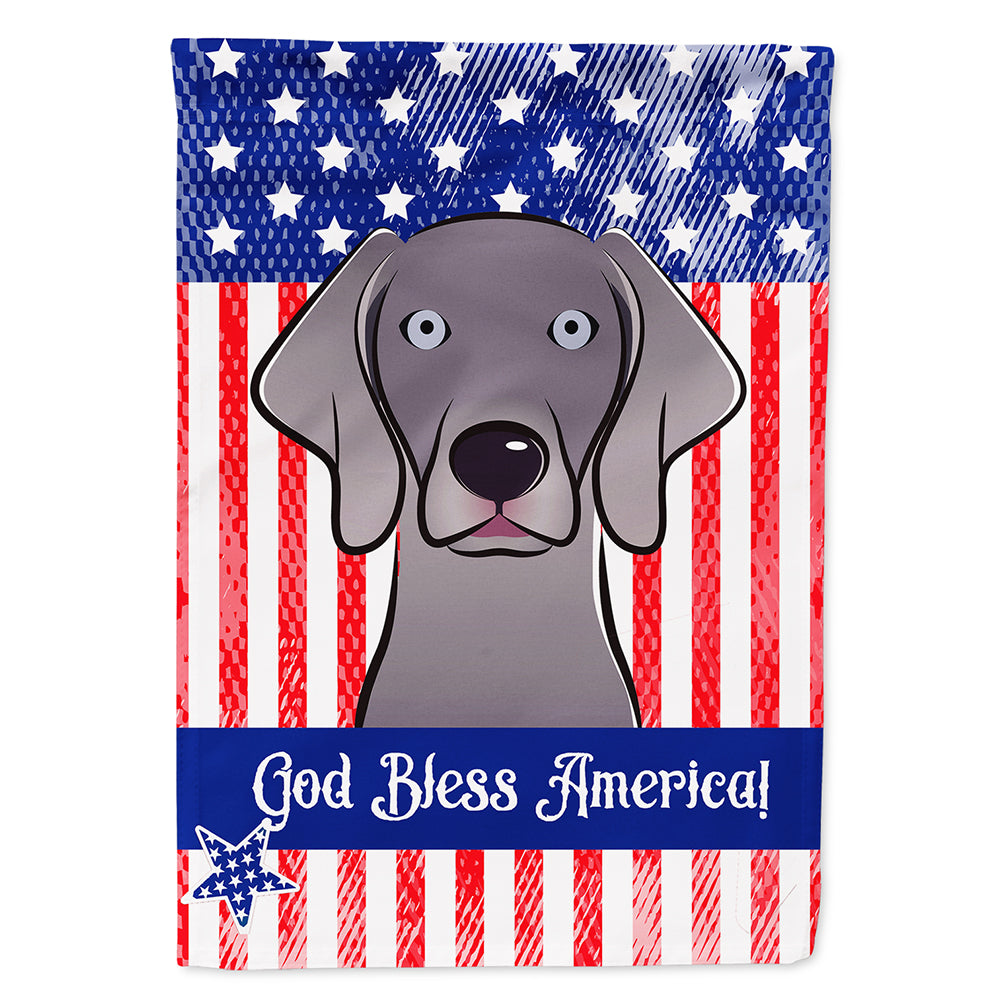 Weimaraner Flag Canvas House Size BB2161CHF  the-store.com.