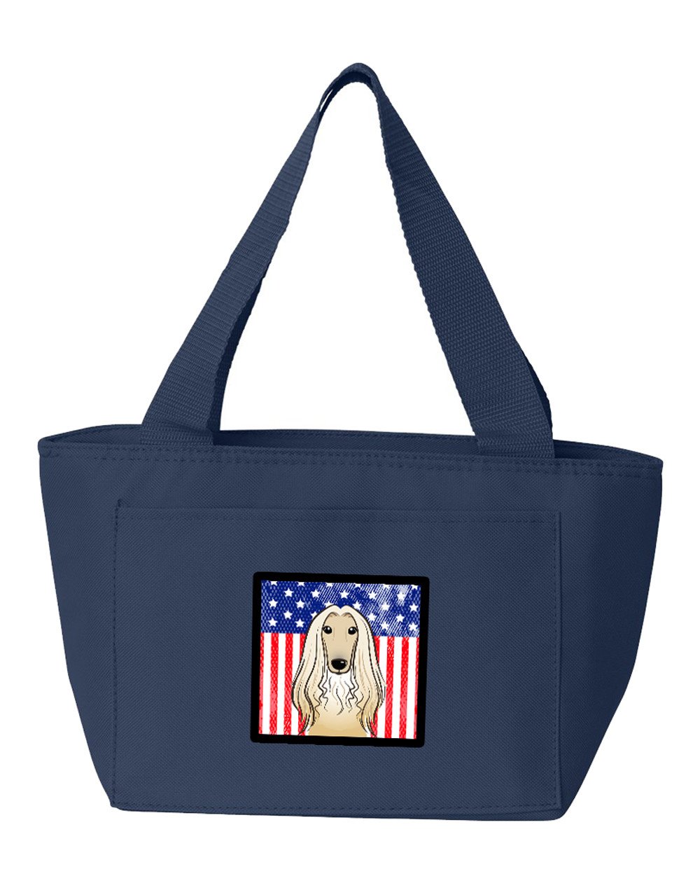 American Flag and Afghan Hound Lunch Bag BB2174NA-8808 by Caroline's Treasures