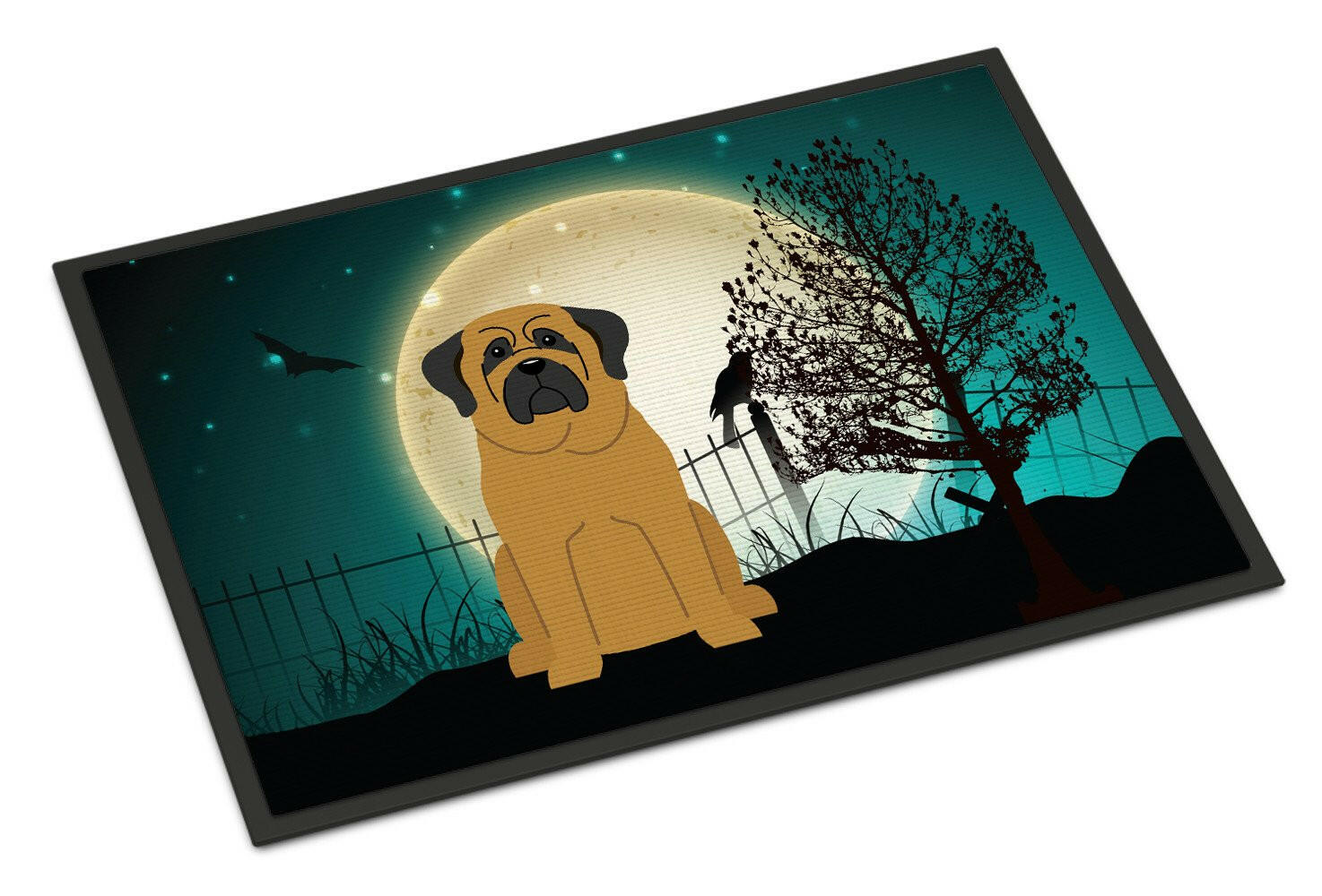 Halloween Scary Mastiff Indoor or Outdoor Mat 24x36 BB2208JMAT - the-store.com