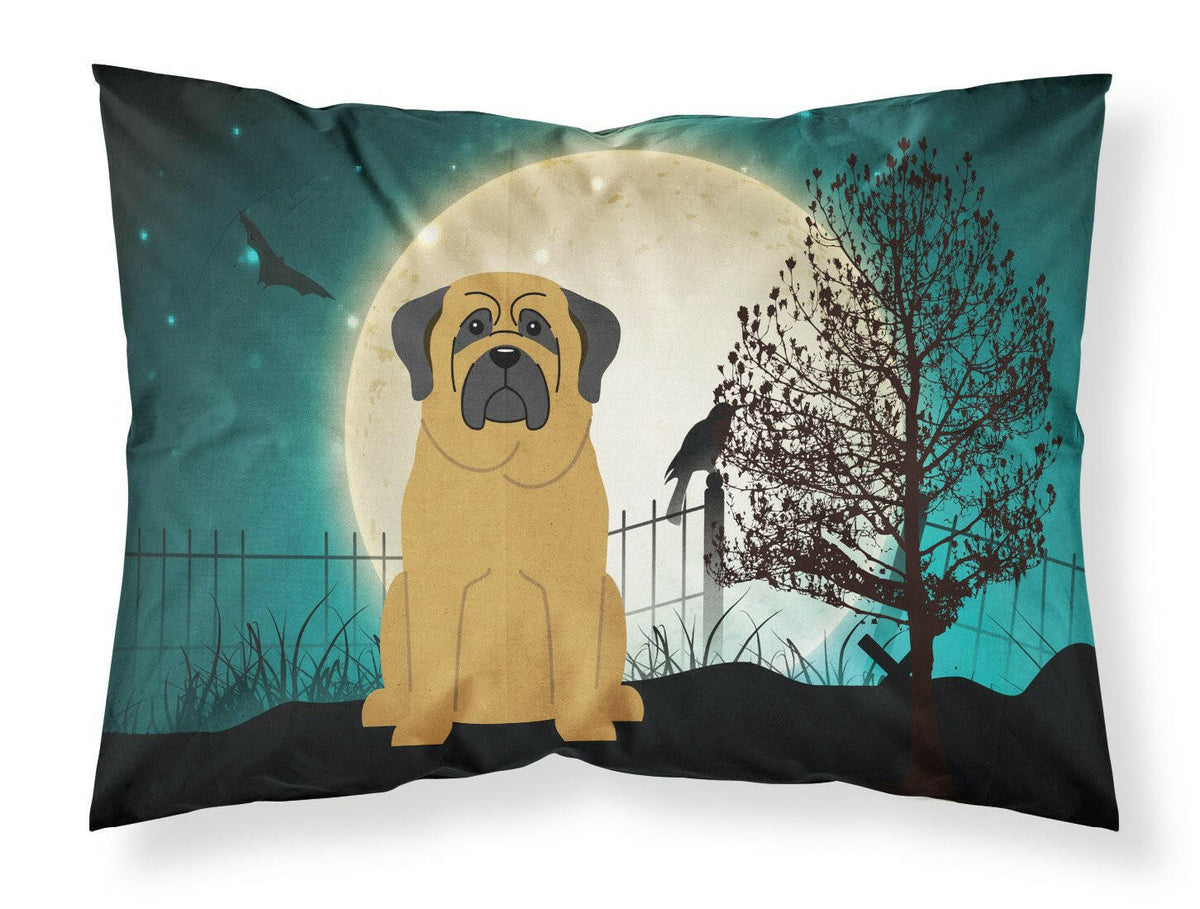 Halloween Scary Mastiff Fabric Standard Pillowcase BB2208PILLOWCASE by Caroline&#39;s Treasures