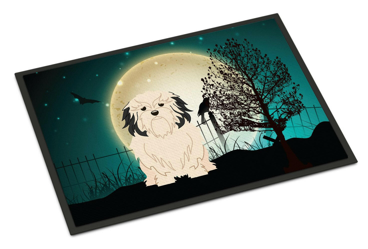 Halloween Scary Lowchen Indoor or Outdoor Mat 24x36 BB2209JMAT - the-store.com