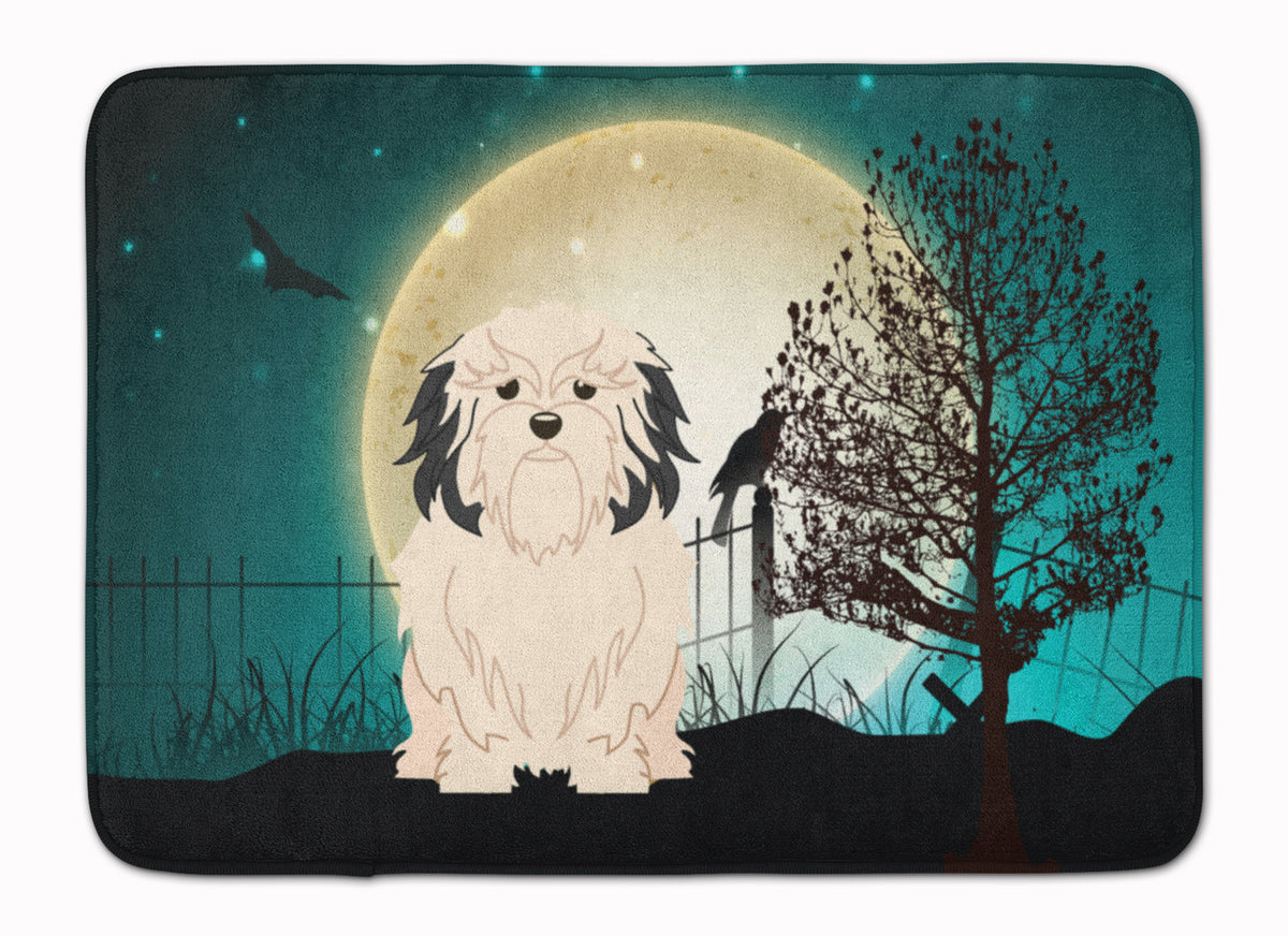 Halloween Scary Lowchen Machine Washable Memory Foam Mat BB2209RUG - the-store.com