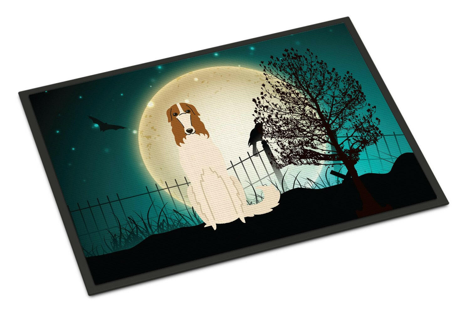 Halloween Scary Borzoi Indoor or Outdoor Mat 24x36 BB2213JMAT - the-store.com