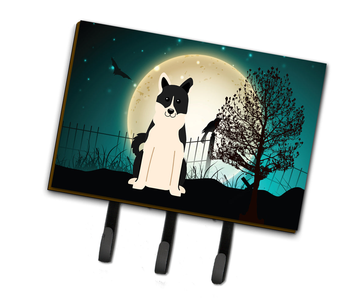 Halloween Scary Russo-European Laika Spitz Leash or Key Holder BB2219TH68  the-store.com.