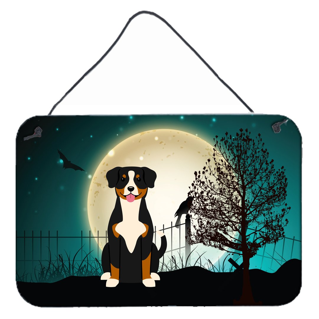 Halloween Scary Entlebucher Wall or Door Hanging Prints BB2228DS812 by Caroline's Treasures