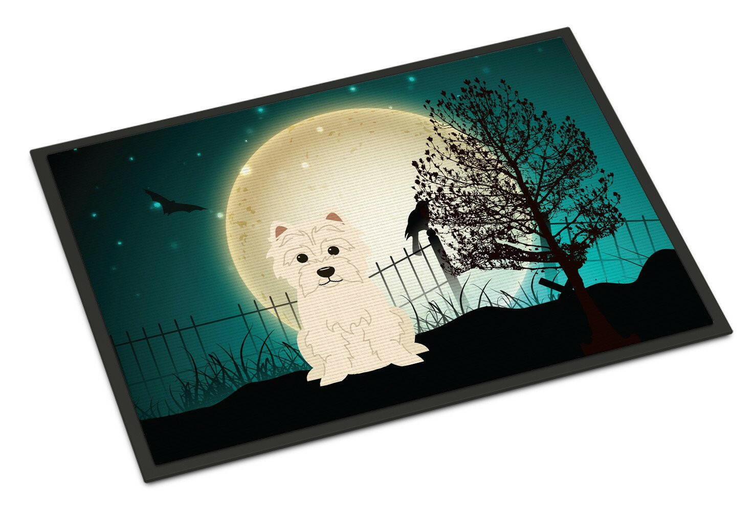 Halloween Scary Westie Indoor or Outdoor Mat 24x36 BB2232JMAT - the-store.com