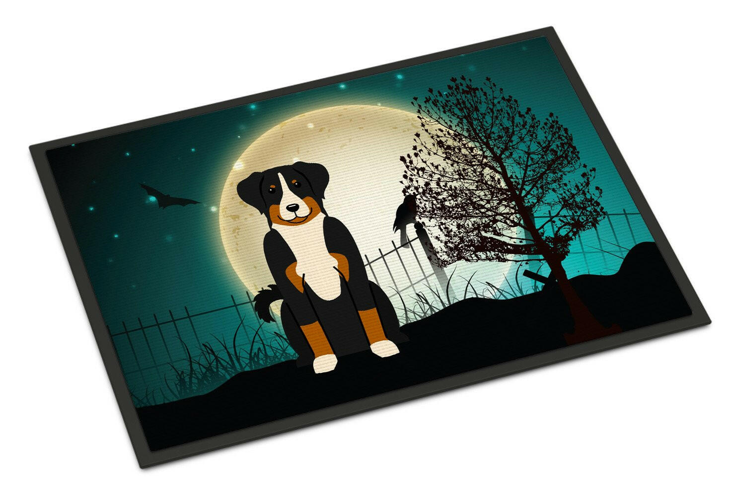 Halloween Scary Appenzeller Sennenhund Indoor or Outdoor Mat 24x36 BB2233JMAT - the-store.com