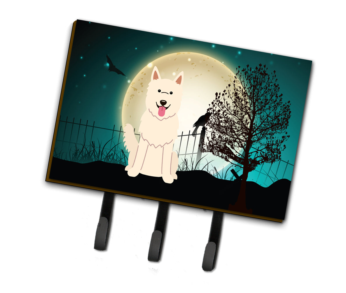 Halloween Scary White German Shepherd Leash or Key Holder BB2235TH68  the-store.com.