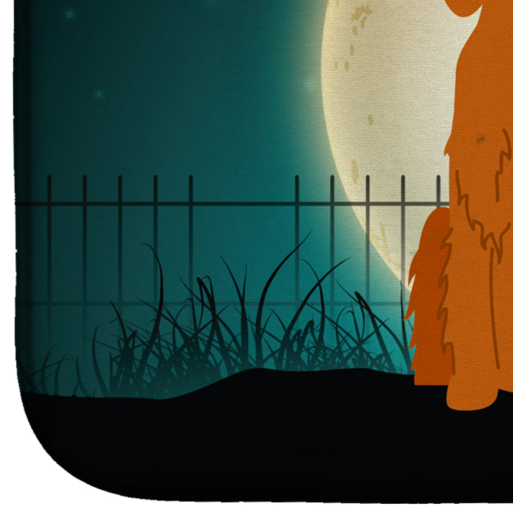 Halloween Scary Irish Setter Dish Drying Mat BB2254DDM  the-store.com.